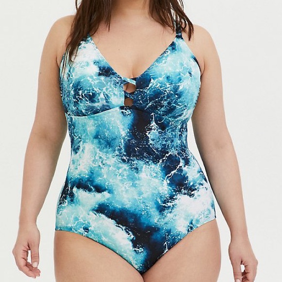 torrid Other - TORRID Ocean Blue aqua one piece, 2X.